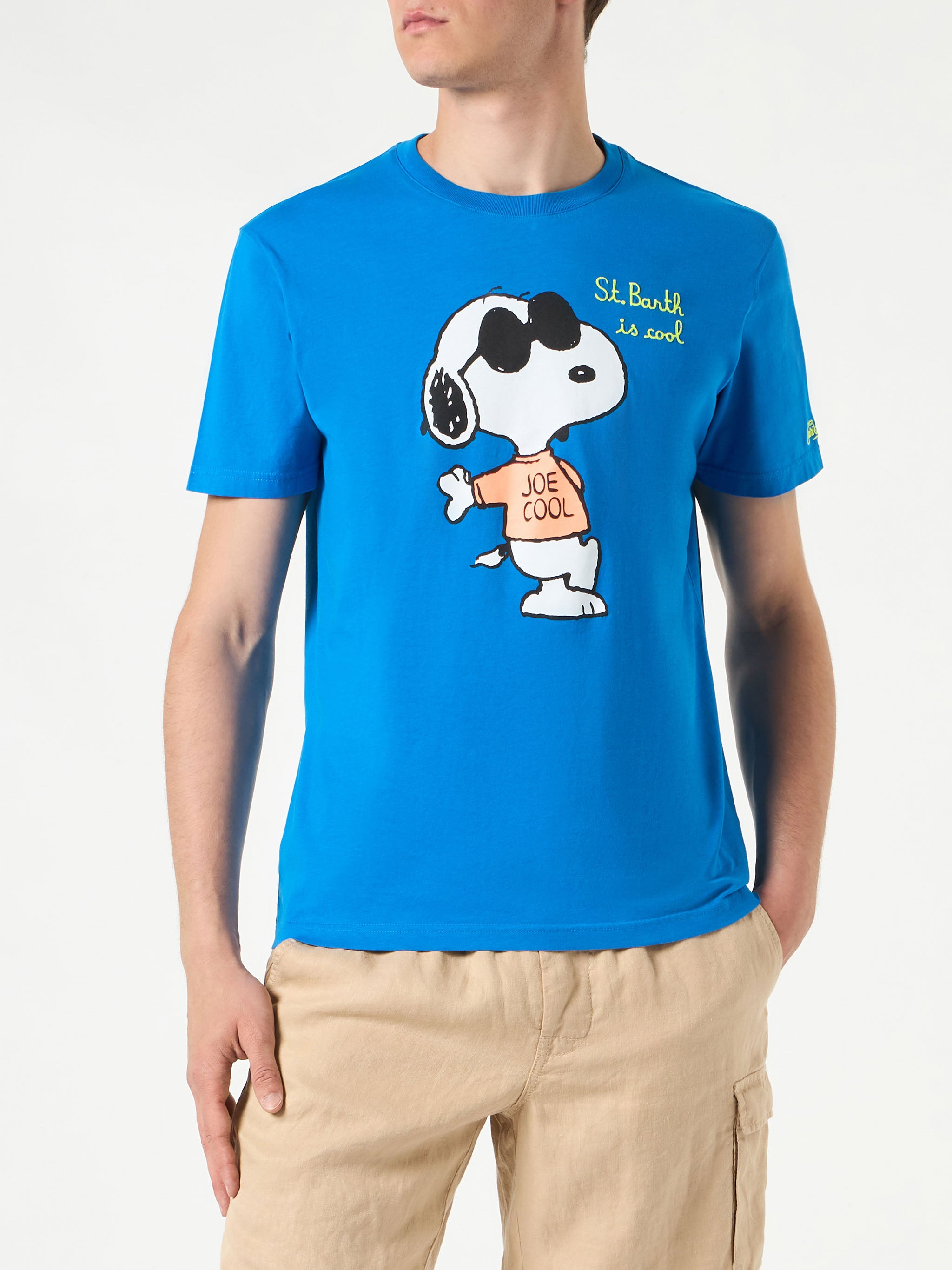 Man cotton t-shirt with Snoopy print | SNOOPY - PEANUTS™ SPECIAL 