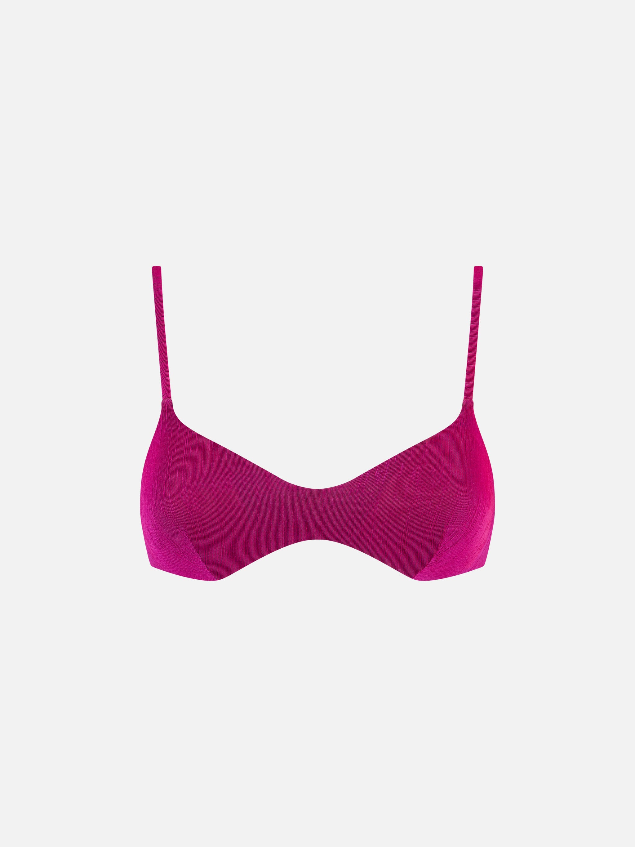 Fucsia knitted bralette – MC2 Saint Barth