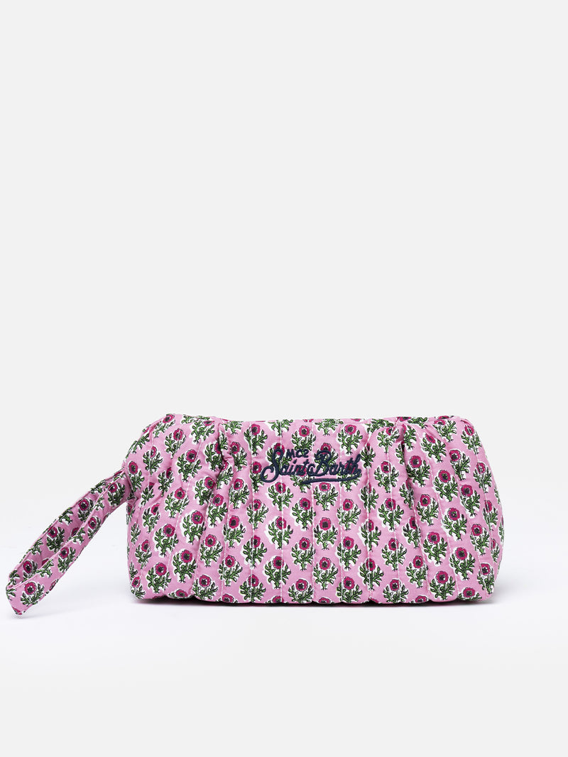 Flower patch quilted Small Pouch
