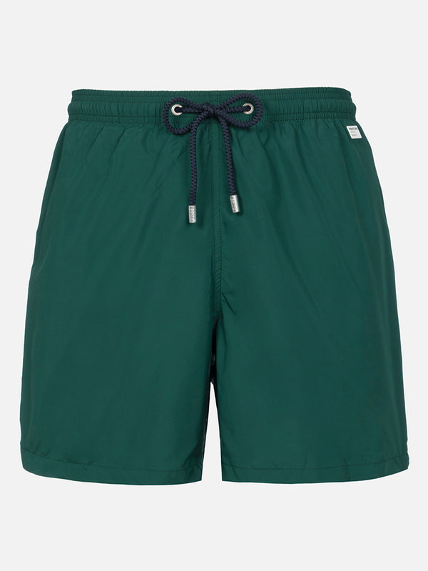 Man lightweight fabric british green swim-shorts Lighting Pantone | PANTONE SPECIAL EDITION