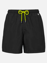 Man lightweight fabric black swim-shorts Lighting Pantone | PANTONE SPECIAL EDITION