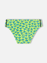 Jungen-Badehose Billy mit Dinosaurier-Print