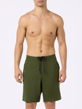 Costume da bagno uomo Comfort Surf di colore verde militare