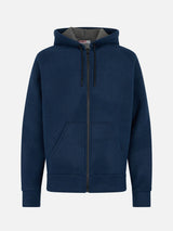 Man navy blue sweatshirt Carrel