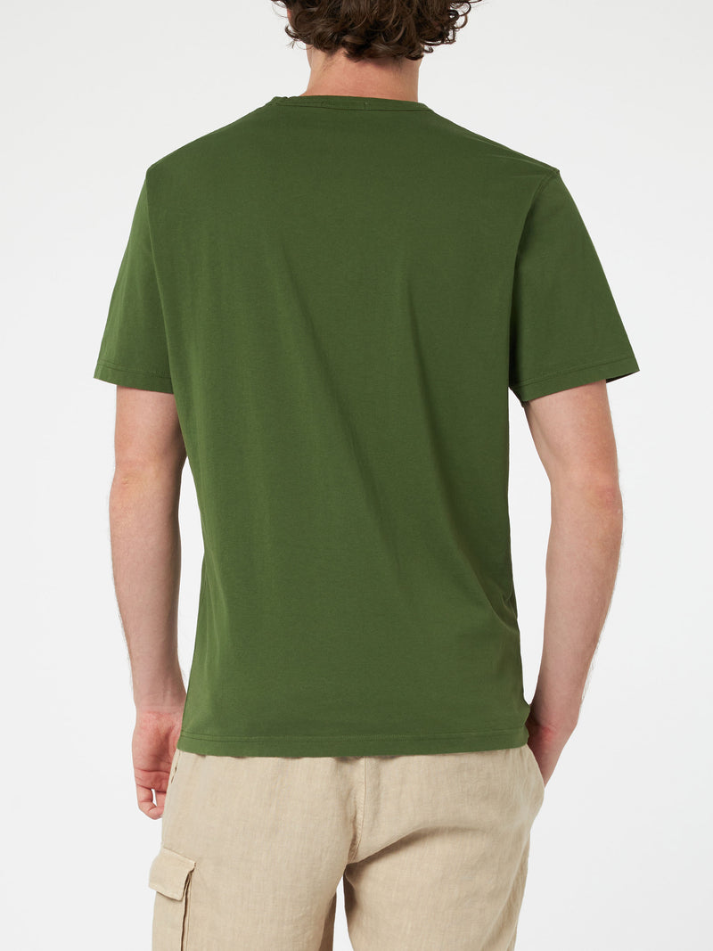 Green Cotton Jersey T-Shirt