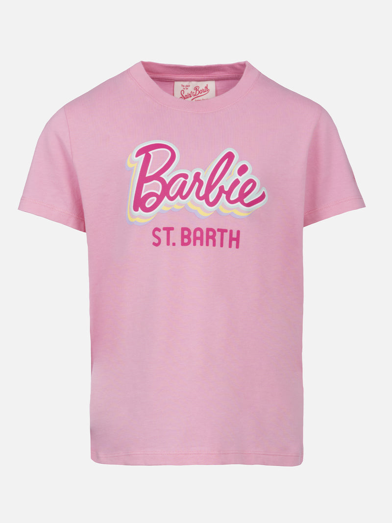 Mädchen-T-Shirt Elly aus Baumwolljersey mit Rundhalsausschnitt und Barbie-Aufdruck | BARBIE-SONDEREDITION