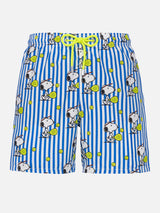 Mittellange Gustavia-Badeshorts für Herren mit Snoopy-Aufdruck | SNOOPY PEANUTS™ SONDEREDITION