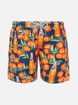 Oranges print Boy's Swimshorts