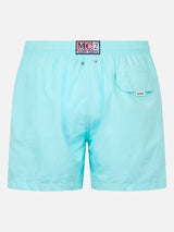 Man lightweight fabric water green swim-shorts Lighting Pantone | PANTONE SPECIAL EDITION