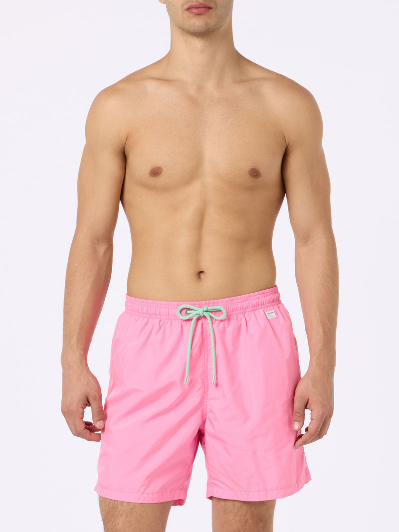 Man lightweight fabric pink swim-shorts Lighting Pantone | PANTONE SPECIAL EDITION