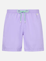 Man lightweight fabric lilac swim-shorts Lighting Pantone | PANTONE SPECIAL EDITION