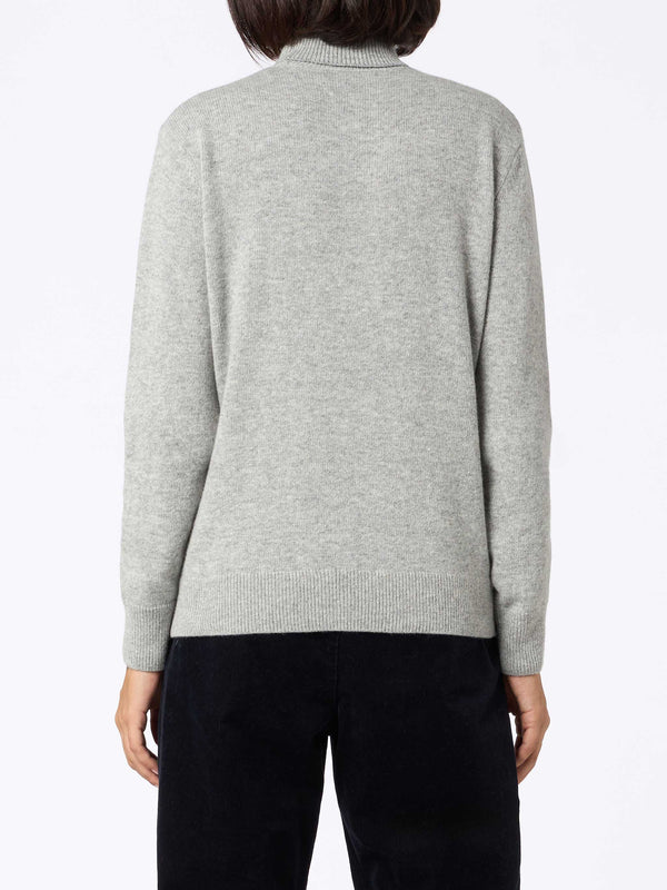 Woman melange Moody fine-ribbed sweater