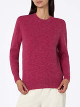 Woman stretch yarn peony sweater Sorbonne