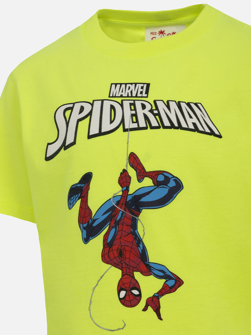 Baumwoll-T-Shirt für Jungen mit Spider-Boy-Aufdruck | MARVEL-SONDERAUSGABE