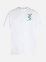 Man cotton t-shirt with Mickey Mouse print and embroidery | DISNEY SPECIAL EDITION