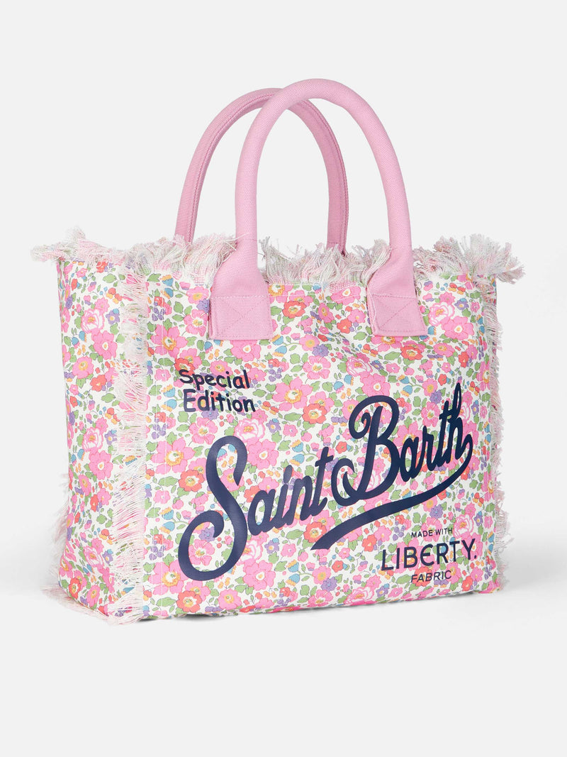 Betsy Cotton canvas Vanity Liberty tote bag |MADE WITH LIBERTY FABRIC