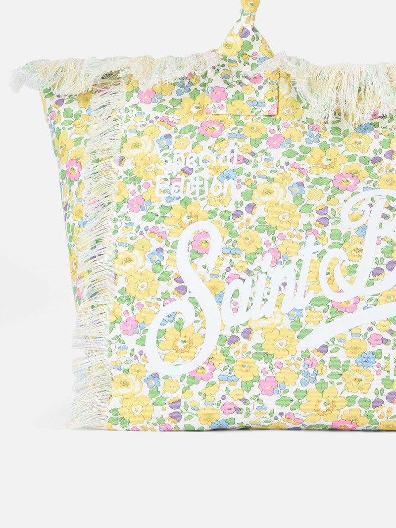 Borsa a mano Vanity Liberty in tela di cotone Betsy | REALIZZATA CON TESSUTO LIBERTY