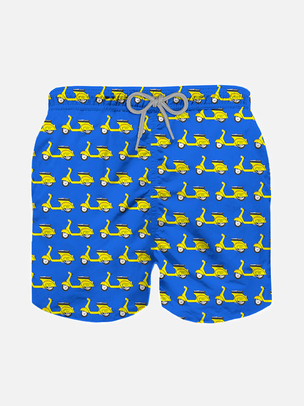 Boy swim shorts with Vespa® print | Vespa® Special Edition