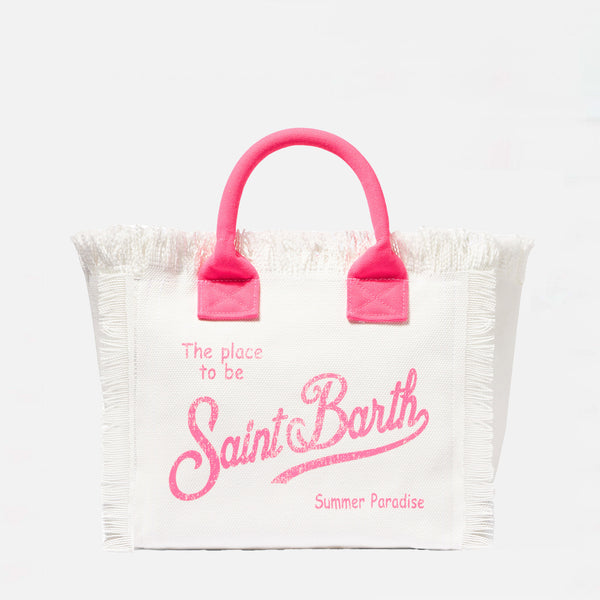 MC2 Saint Barth, Acc. Canvas Small Bag 25 Fluo Pink - COL0001 00002D