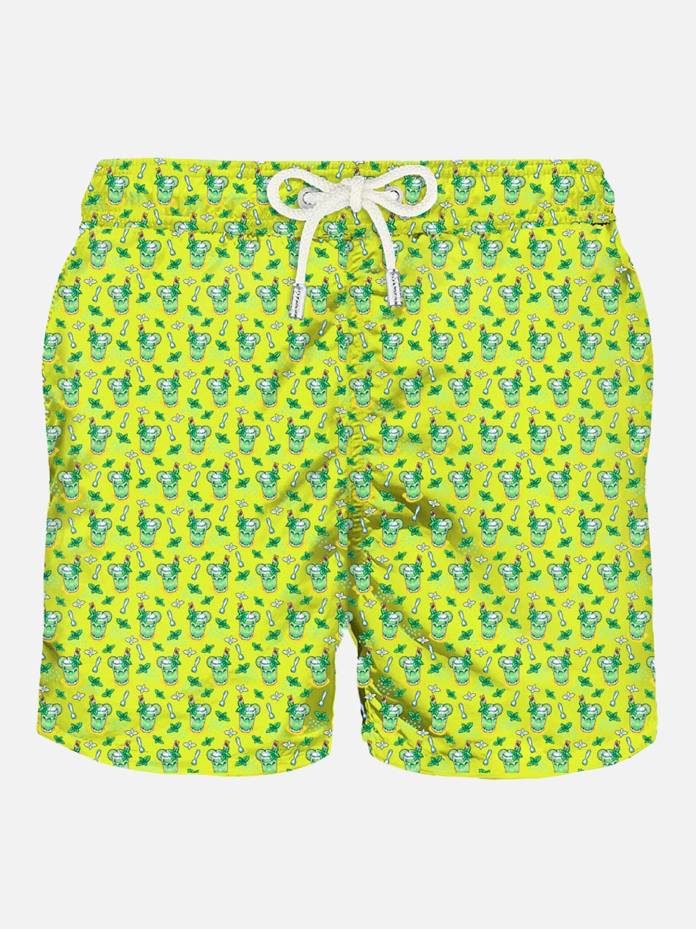 Light fabric man swim shorts mojito print – MC2 Saint Barth