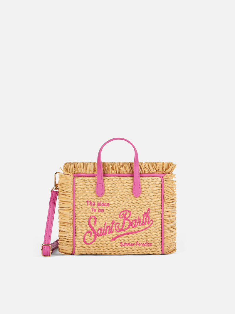 Large Beach Straw Bag With Leather Strap / Market Straw Bag / -  Finland
