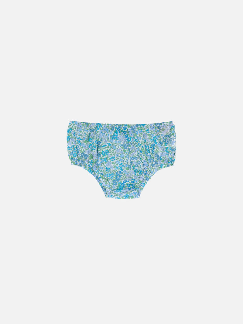 Bloomer per neonata Pimmy con stampa Joanna Luise | REALIZZATO CON TESSUTO LIBERTY