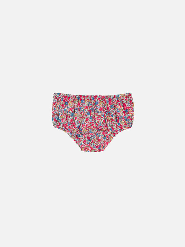 Infant bloomers Pimmy with Emma & Georgina print | MADE WITH LIBERTY FABRIC