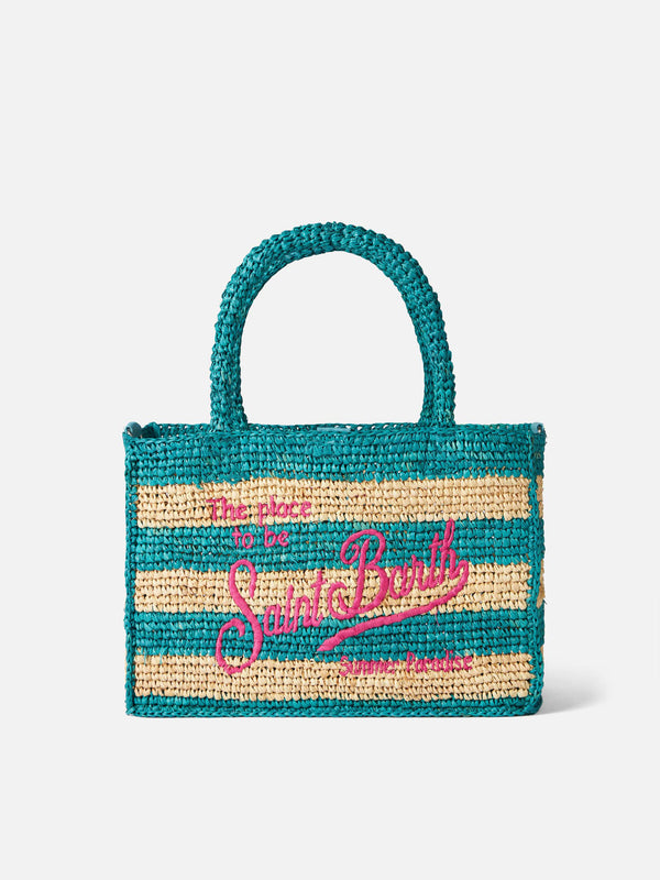 Colette embroidered-logo beach bag, MC2 Saint Barth