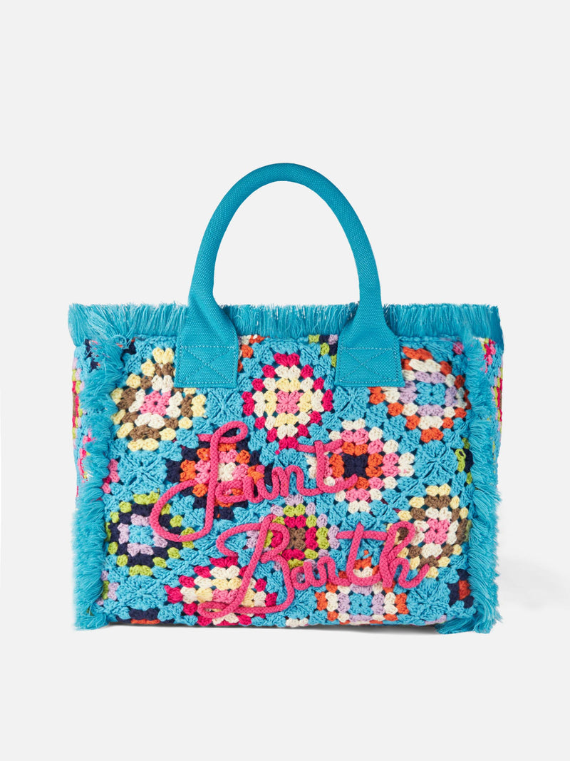 Vanity crochet shoulder bag with pattern – MC2 Saint Barth