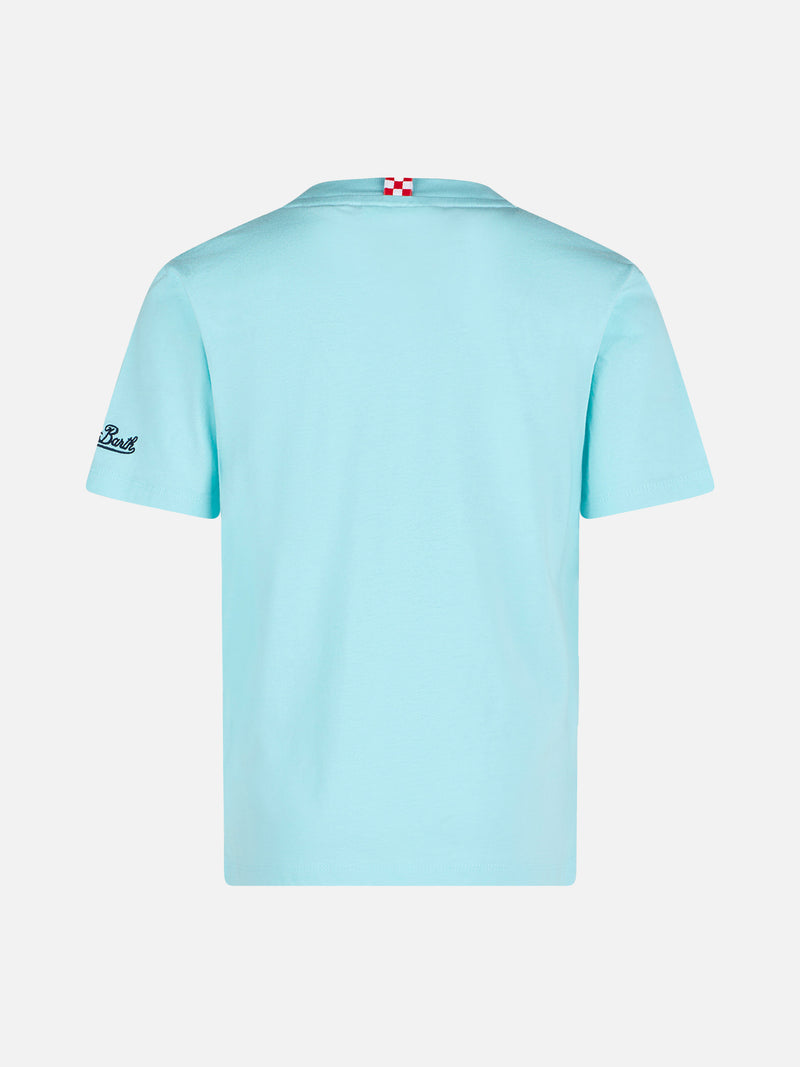 Baumwoll-T-Shirt für Jungen mit Portofino-Vespa-Freund | Vespa® Sonderedition
