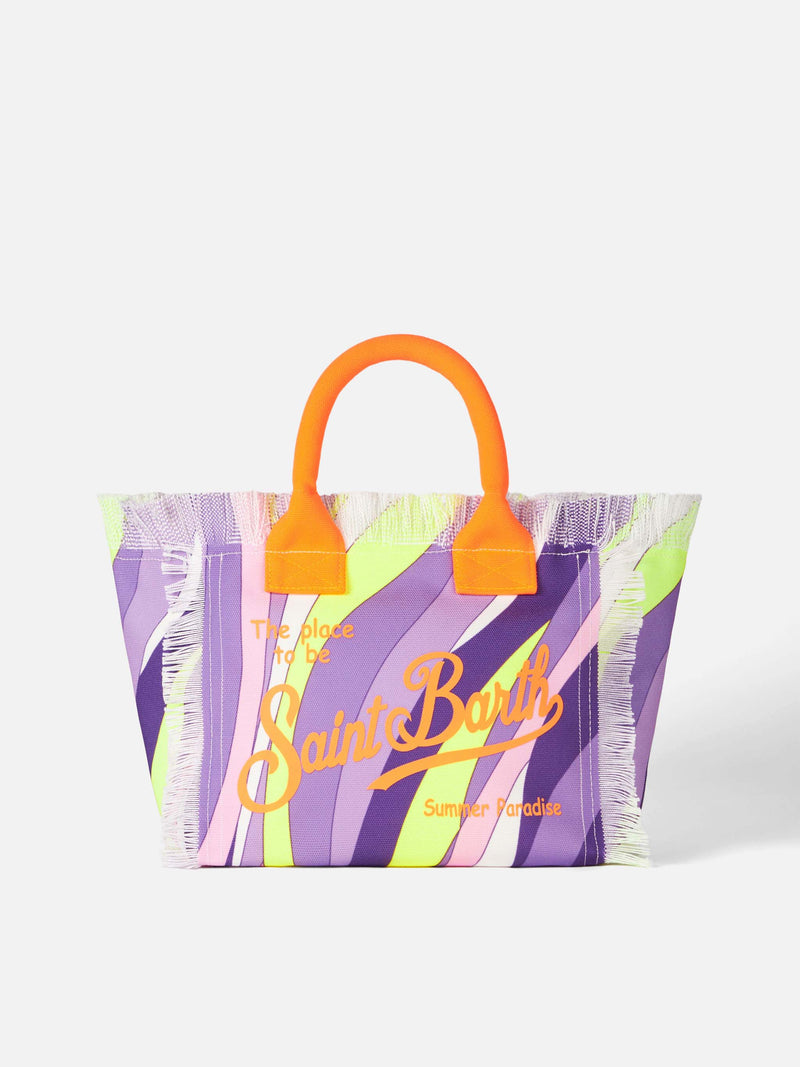 MC2 Saint Barth Colette Shopping Bag In Canvas