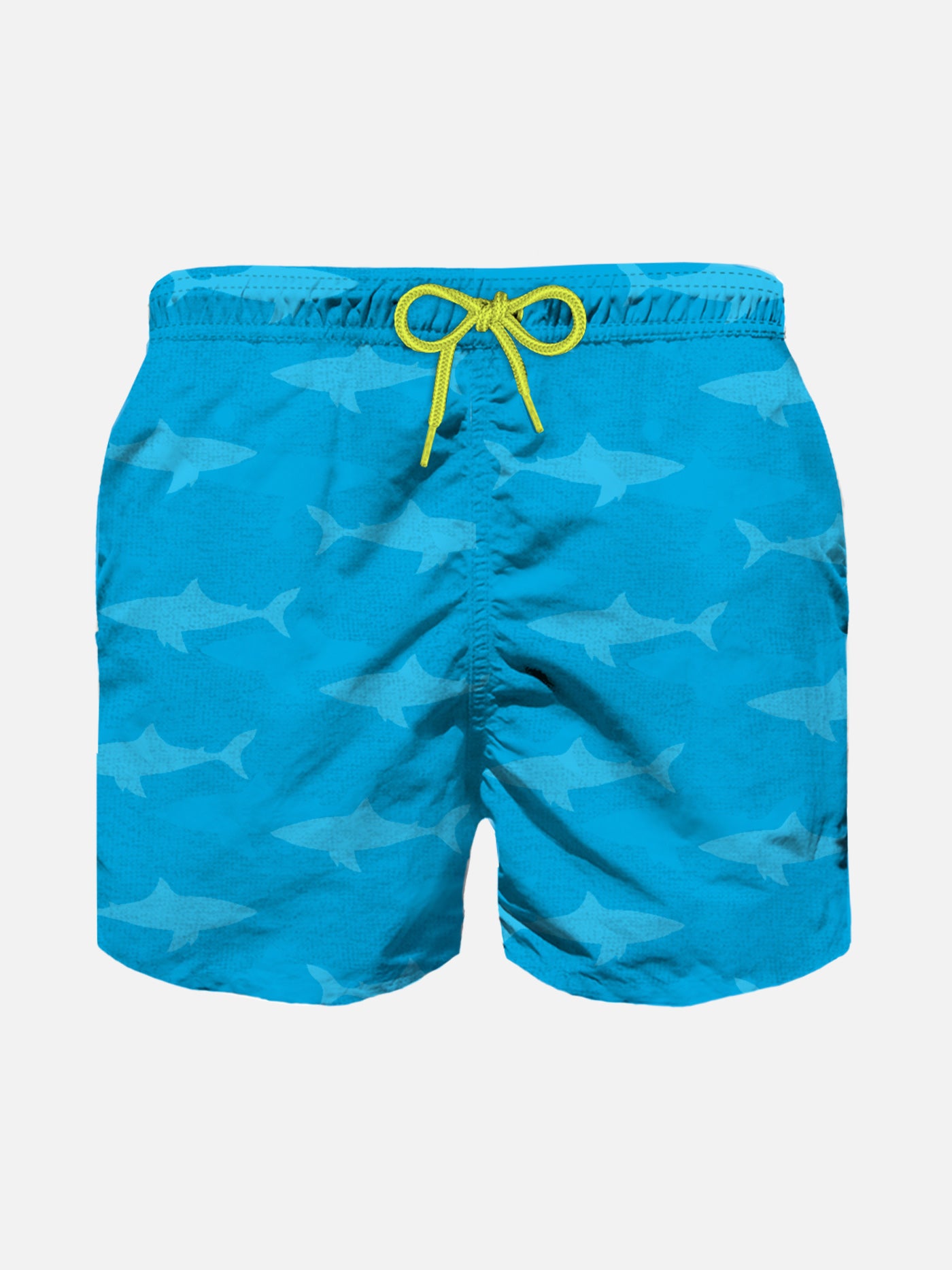 Boy swim shorts with terry embossed sharks – MC2 Saint Barth