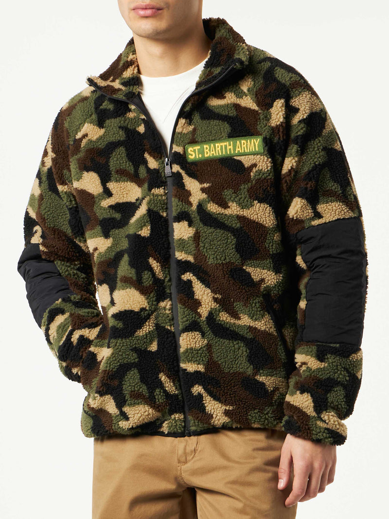 Army hot sale sherpa jacket