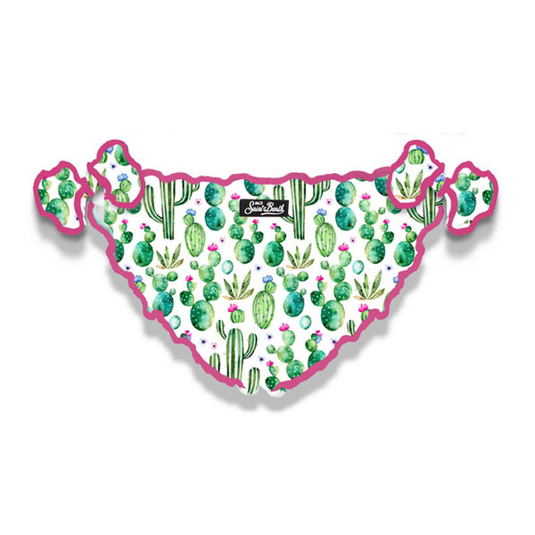 Slip da bagno da bambina con cactus