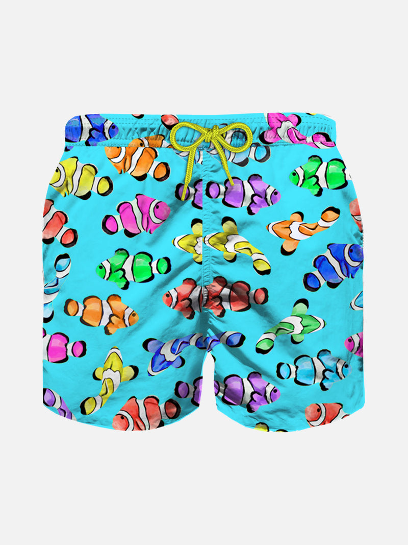 Boy swim shorts with multicolor clownfish print – MC2 Saint Barth