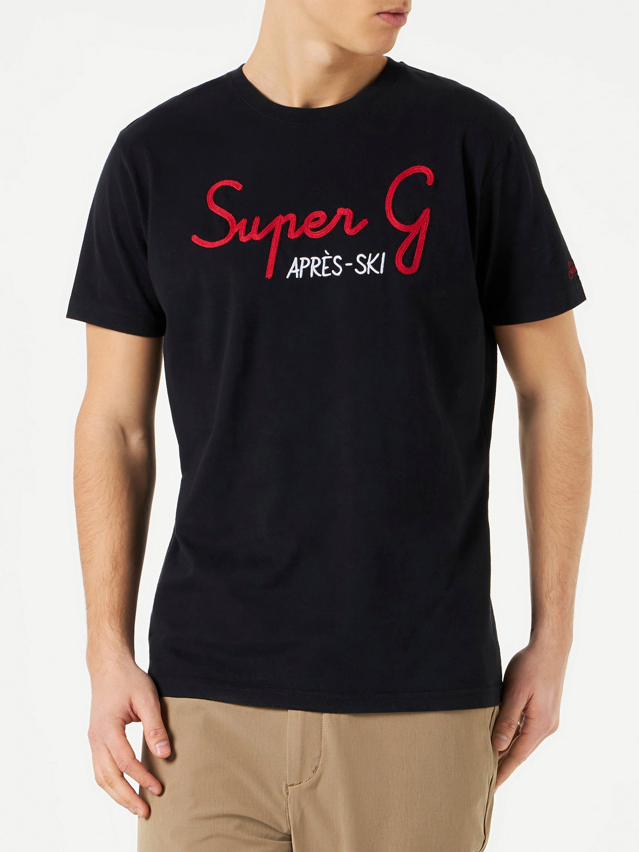 Man t-shirt with Super G embroidery | SUPER G SPECIAL EDITION – MC2 ...